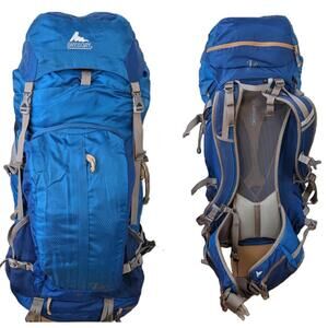 Gregory Z40 Hiking Backpack China | Adjustable Lightweight Ventilated Blue Sz L